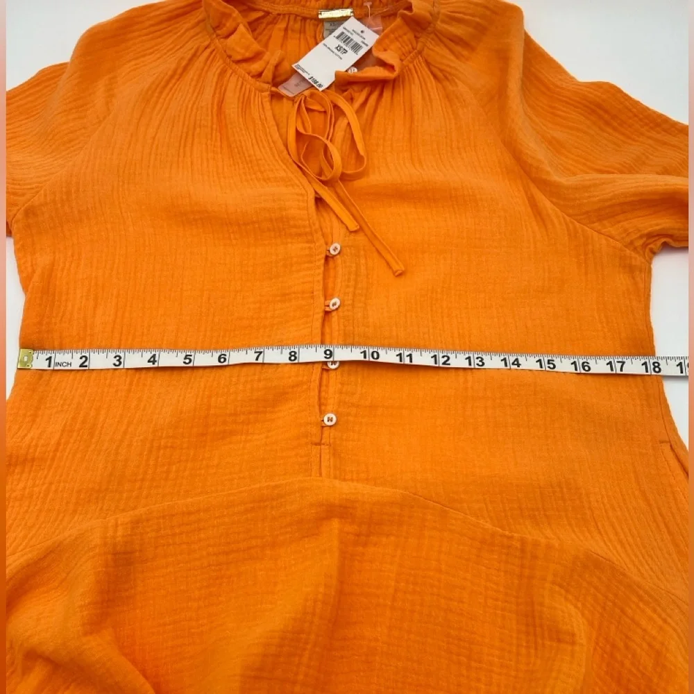 MAGASCHONI - Organic Cotton Gauze Cocktail Dress. - Picture 11 of 11